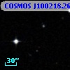 COSMOS J100218.26+013513.2