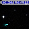 COSMOS J100216.87+013511.0