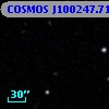 COSMOS J100247.71+013500.6