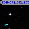 COSMOS J100219.72+013453.9