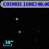 COSMOS J100240.40+013448.0