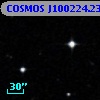 COSMOS J100224.23+013445.5
