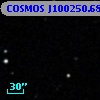 COSMOS J100250.68+013444.0