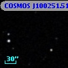 COSMOS J100251.51+013440.8