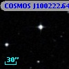 COSMOS J100222.64+013436.9