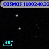 COSMOS J100240.33+013434.9