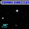 COSMOS J100222.61+013432.8