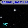 COSMOS J100221.89+013431.7