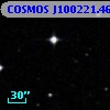 COSMOS J100221.46+013430.5