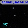 COSMOS J100241.93+013429.7