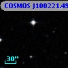 COSMOS J100221.49+013426.3