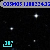 COSMOS J100224.35+013424.7