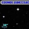 COSMOS J100223.02+013424.2