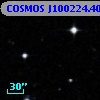 COSMOS J100224.40+013420.1