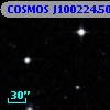 COSMOS J100224.50+013418.2