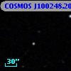 COSMOS J100248.20+013418.5