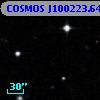 COSMOS J100223.64+013416.8