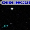 COSMOS J100220.37+013419.0