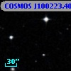COSMOS J100223.40+013414.4