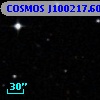 COSMOS J100217.60+013413.8