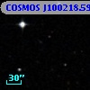 COSMOS J100218.59+013414.7