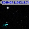 COSMOS J100218.74+013414.6