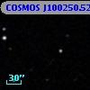 COSMOS J100250.52+013409.2