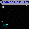 COSMOS J100216.73+013409.7