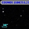 COSMOS J100251.23+013405.8