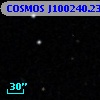 COSMOS J100240.23+013406.8