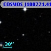 COSMOS J100221.41+013359.3