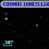 COSMOS J100251.50+013401.5