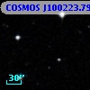 COSMOS J100223.79+013355.7