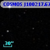 COSMOS J100217.67+013348.2