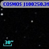 COSMOS J100250.38+013346.3