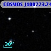 COSMOS J100223.74+013345.4