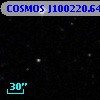 COSMOS J100220.64+013344.6