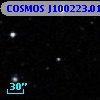 COSMOS J100223.01+013343.1