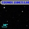 COSMOS J100251.80+013339.4