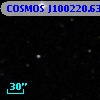 COSMOS J100220.63+013336.5