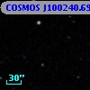 COSMOS J100240.69+013334.9