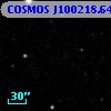 COSMOS J100218.64+013326.5