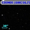 COSMOS J100216.73+013326.0