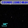 COSMOS J100240.04+013315.1