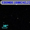 COSMOS J100242.22+013314.8