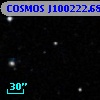 COSMOS J100222.68+013314.4