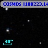 COSMOS J100223.14+013314.0