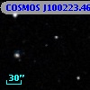 COSMOS J100223.46+013309.4