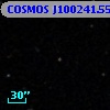 COSMOS J100241.55+013302.8