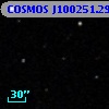 COSMOS J100251.29+013307.5